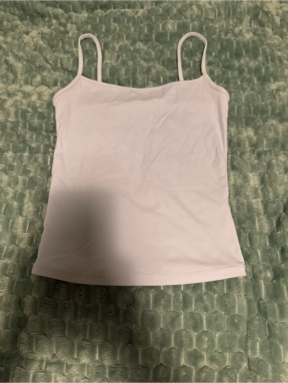 Women’s light blue Spaghetti Strap Tank ON HOLD
